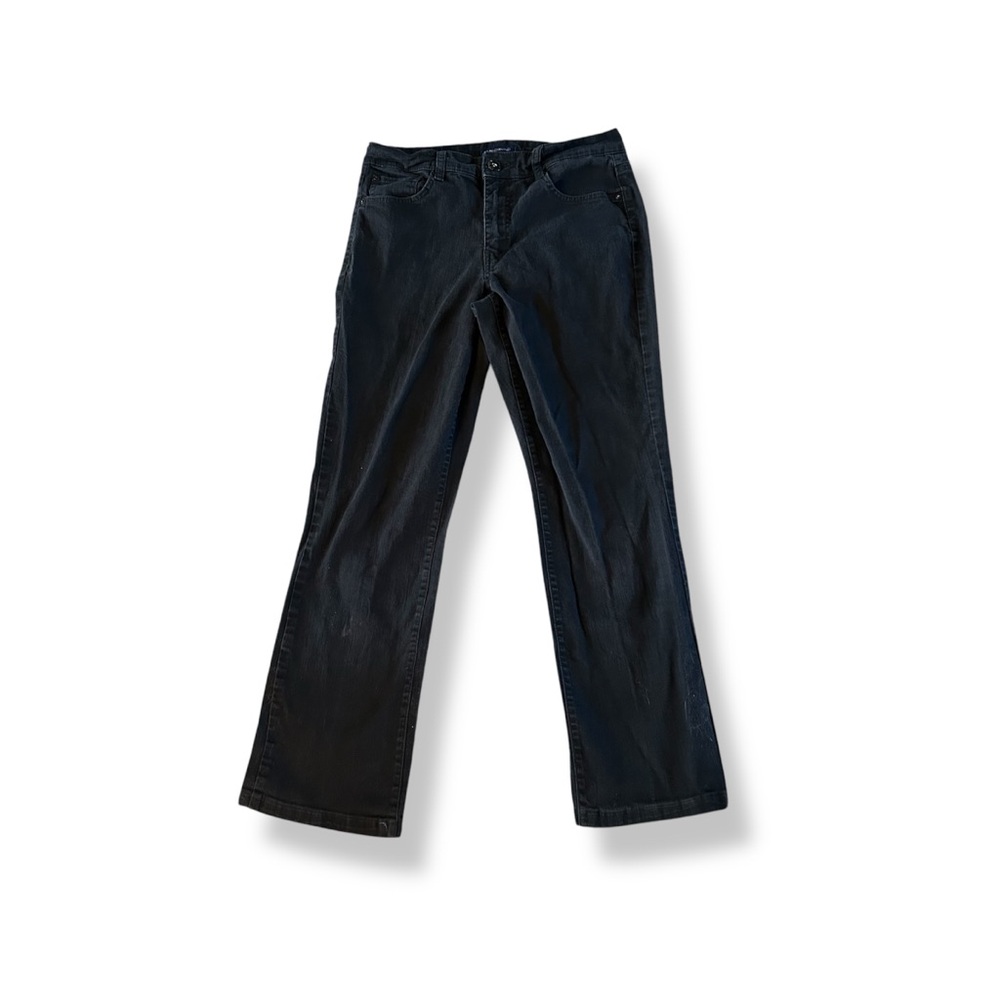 [Bandolino] Black Caroline Straight Leg Jeans